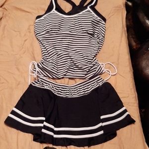 Swim Skirt Tanking Bathing Suit